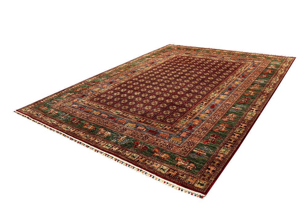 Multi Colored Kazak 8' 11 x 12' - No. 67665 - ALRUG Rug Store