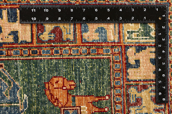 Multi Colored Kazak 8' 11 x 12' - No. 67665 - ALRUG Rug Store