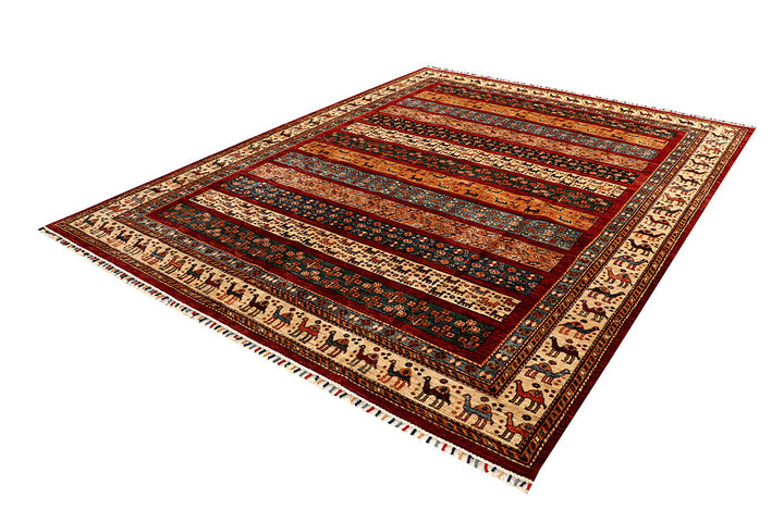 Multi Colored Kazak 7' 10 x 10' - No. 67667 - ALRUG Rug Store