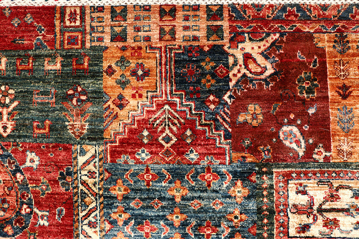 Multi Colored Kazak 8' x 10' - No. 67669 - ALRUG Rug Store
