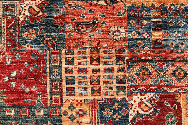 Multi Colored Kazak 8' x 10' - No. 67669 - ALRUG Rug Store