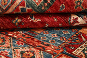 Multi Colored Kazak 8' x 10' - No. 67669 - ALRUG Rug Store