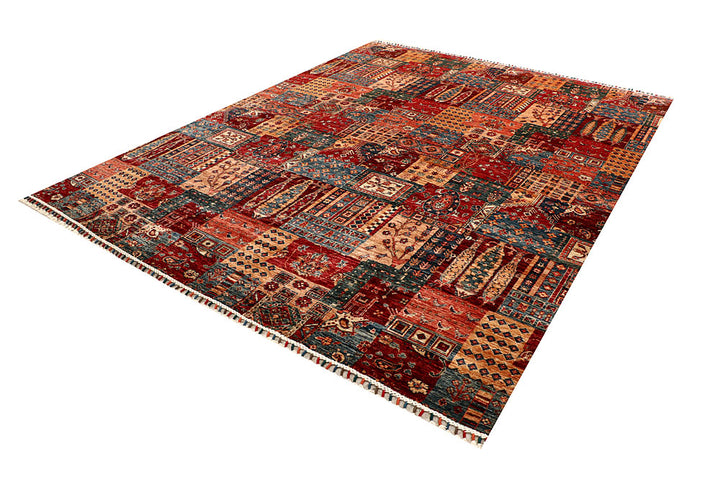 Multi Colored Kazak 8' x 10' - No. 67669 - ALRUG Rug Store