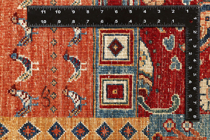 Multi Colored Kazak 8' x 10' - No. 67669 - ALRUG Rug Store