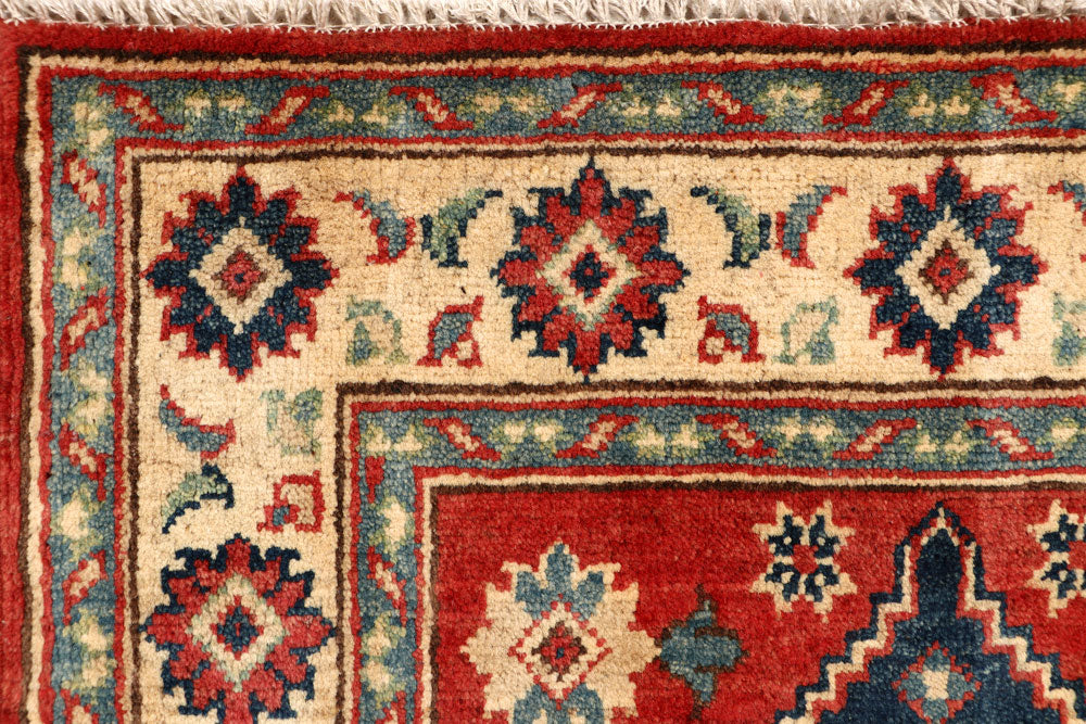 Multi Colored Kazak 2' 9 x 9' 9 - No. 67672 - ALRUG Rug Store