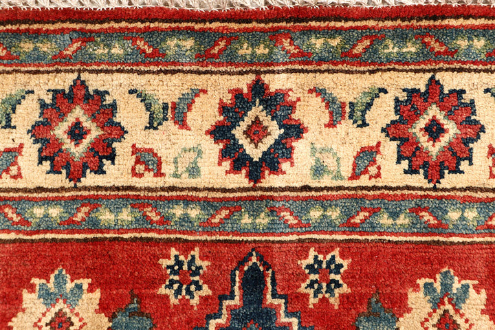 Multi Colored Kazak 2' 9 x 9' 9 - No. 67672 - ALRUG Rug Store
