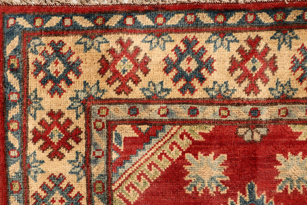 Firebrick Kazak 2' 8 x 9' 10 - No. 67673 - ALRUG Rug Store