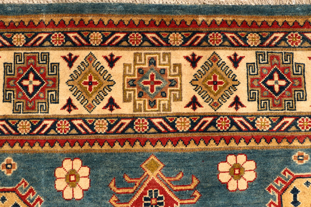 Firebrick Kazak 6' 8 x 10' - No. 67676 - ALRUG Rug Store