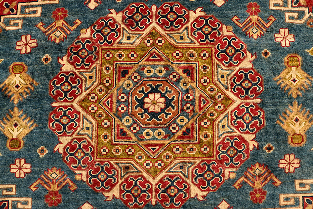 Firebrick Kazak 6' 8 x 10' - No. 67676 - ALRUG Rug Store
