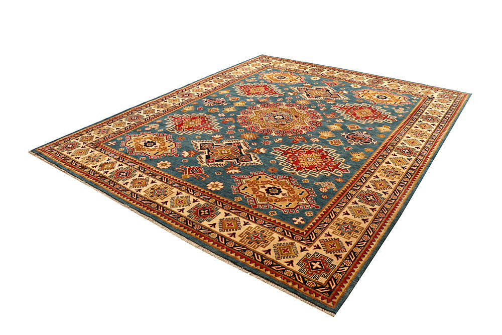 Firebrick Kazak 6' 8 x 10' - No. 67676 - ALRUG Rug Store
