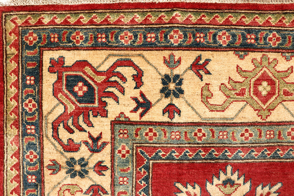 Firebrick Kazak 8' 1 x 9' 9 - No. 67678 - ALRUG Rug Store