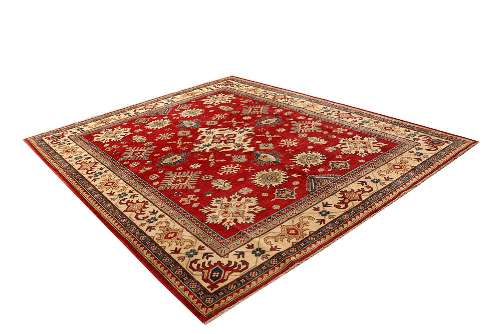 Firebrick Kazak 8' 1 x 9' 9 - No. 67678 - ALRUG Rug Store