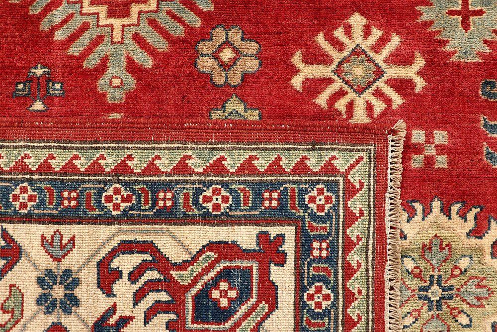 Firebrick Kazak 8' 1 x 9' 9 - No. 67678 - ALRUG Rug Store