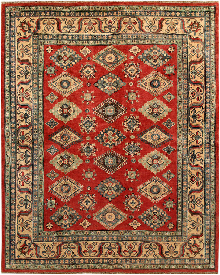 Firebrick Kazak 8' 1 x 9' 9 - No. 67678 - ALRUG Rug Store