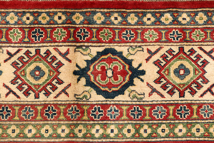 Blanched Almond Kazak 6' 6 x 9' 5 - No. 67680 - ALRUG Rug Store