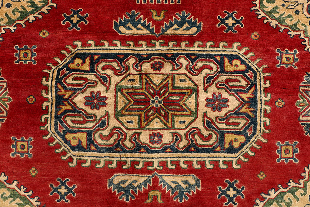 Blanched Almond Kazak 6' 6 x 9' 5 - No. 67680 - ALRUG Rug Store