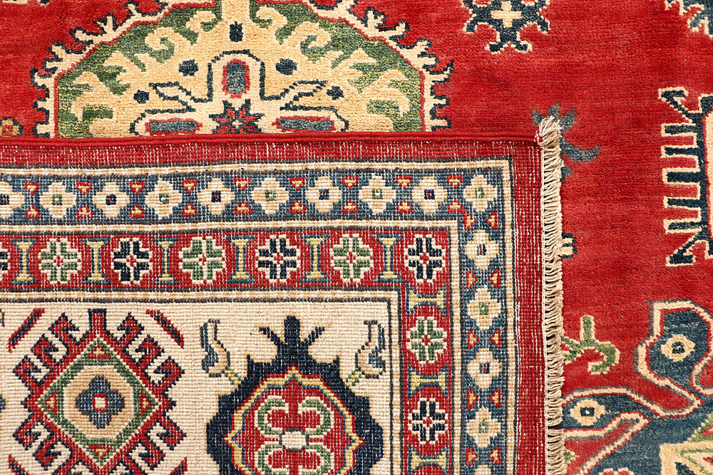 Blanched Almond Kazak 6' 6 x 9' 5 - No. 67680 - ALRUG Rug Store