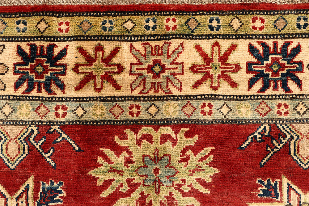 Firebrick Kazak 4' 10 x 6' 7 - No. 67682 - ALRUG Rug Store