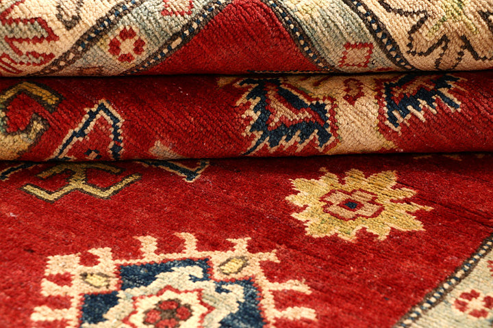 Firebrick Kazak 4' 10 x 6' 7 - No. 67682 - ALRUG Rug Store