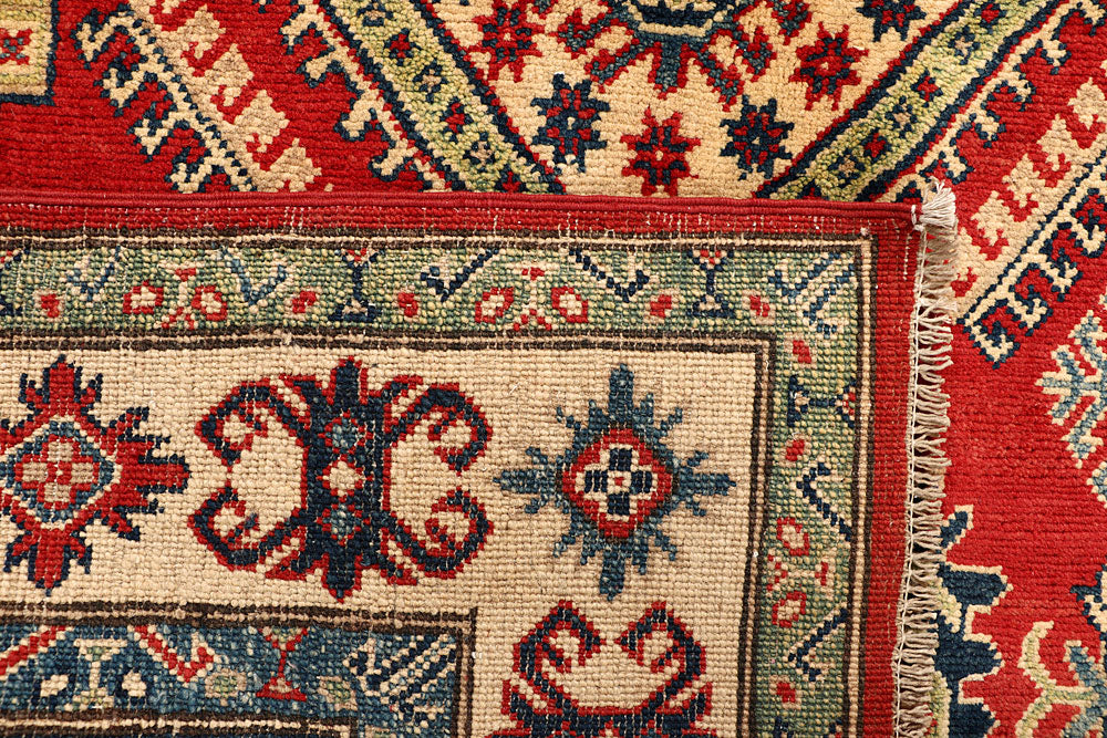 Firebrick Kazak 4' 9 x 7' 3 - No. 67683 - ALRUG Rug Store