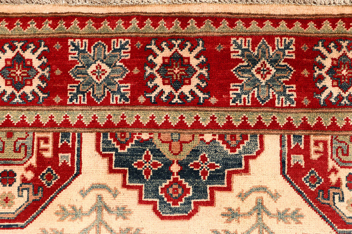 Blanched Almond Kazak 4' 11 x 6' 8 - No. 67684 - ALRUG Rug Store