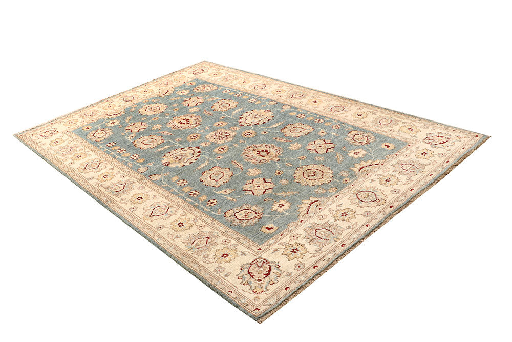 Dark Grey Ziegler 5' 5 x 7' 9 - No. 67698 - ALRUG Rug Store