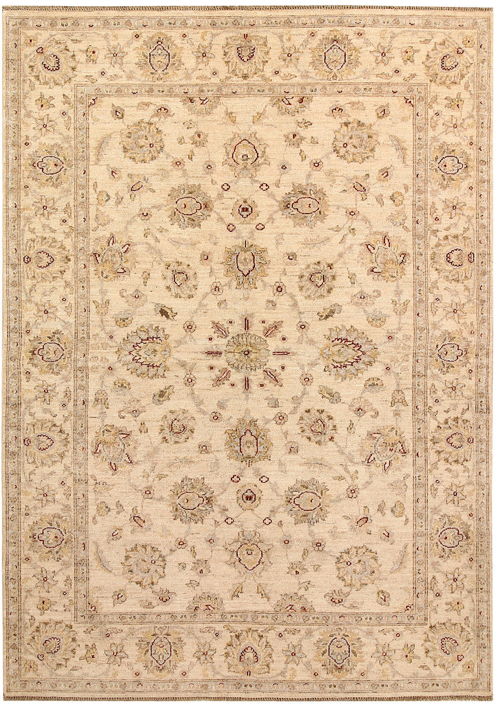 Blanched Almond Ziegler 5' 7 x 7' 10 - No. 67699 - ALRUG Rug Store