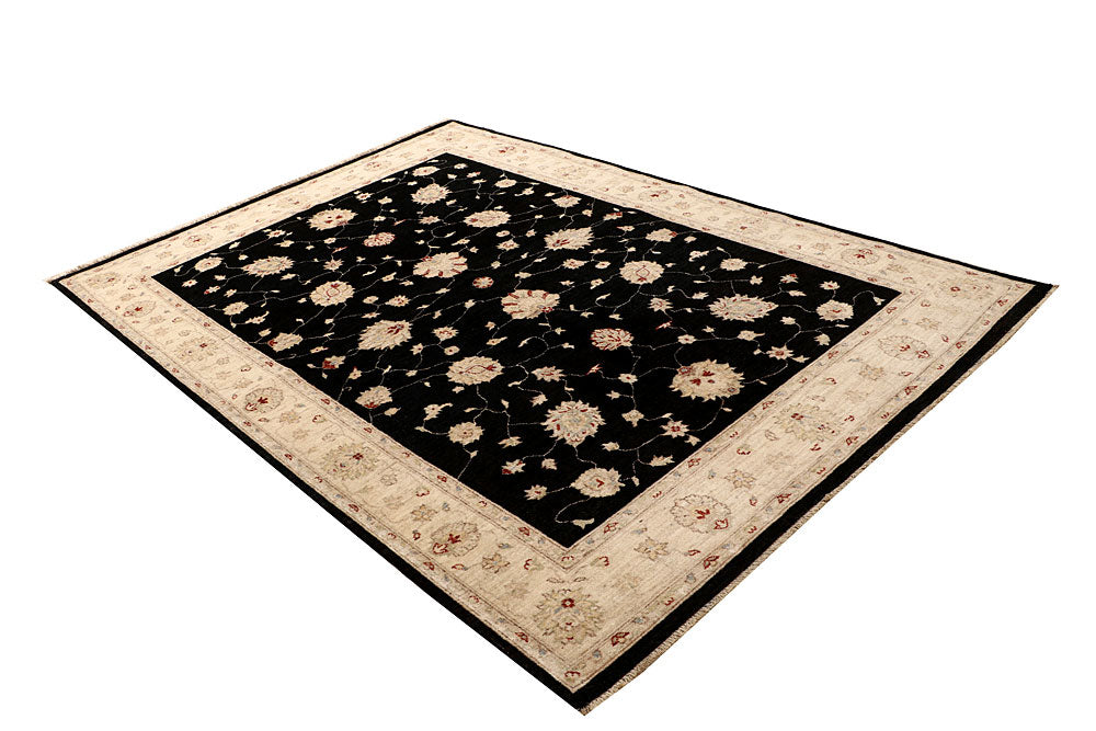 Black Ziegler 5' 6 x 8' - No. 67700 - ALRUG Rug Store