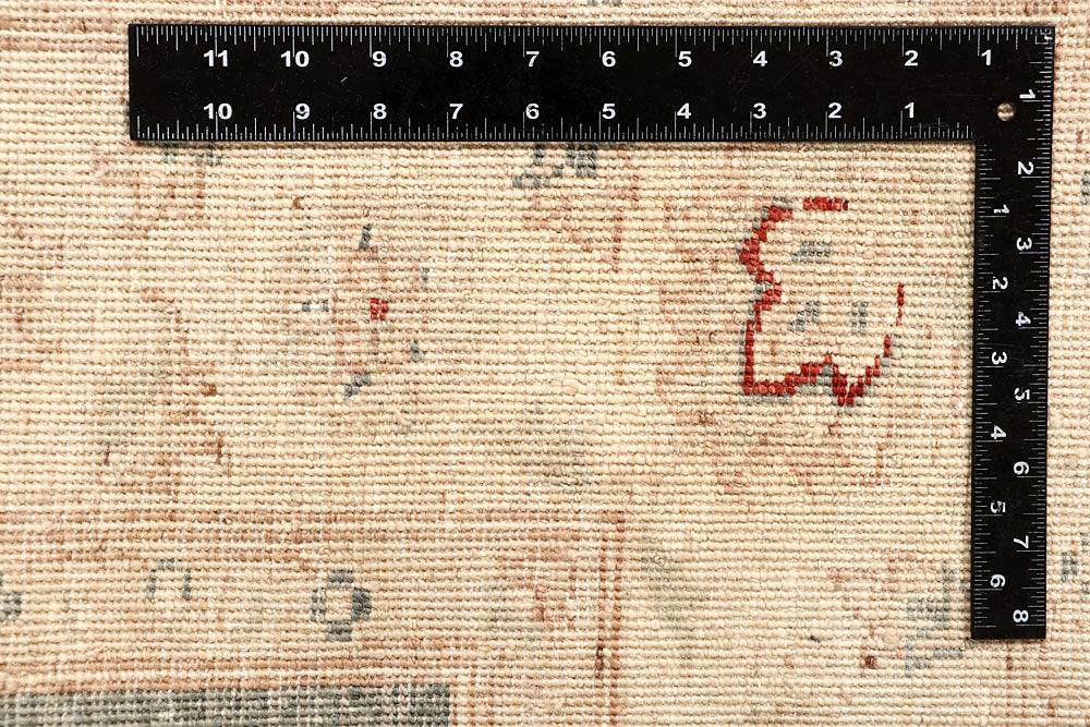 Dark Sea Green Ziegler 5' 5 x 7' 10 - No. 67701 - ALRUG Rug Store