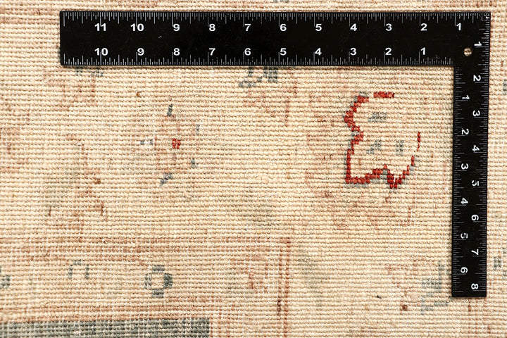 Dark Sea Green Ziegler 5' 5 x 7' 10 - No. 67701 - ALRUG Rug Store