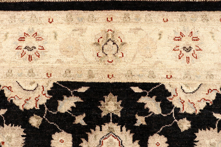 Black Ziegler 5' 6 x 7' 10 - No. 67703 - ALRUG Rug Store