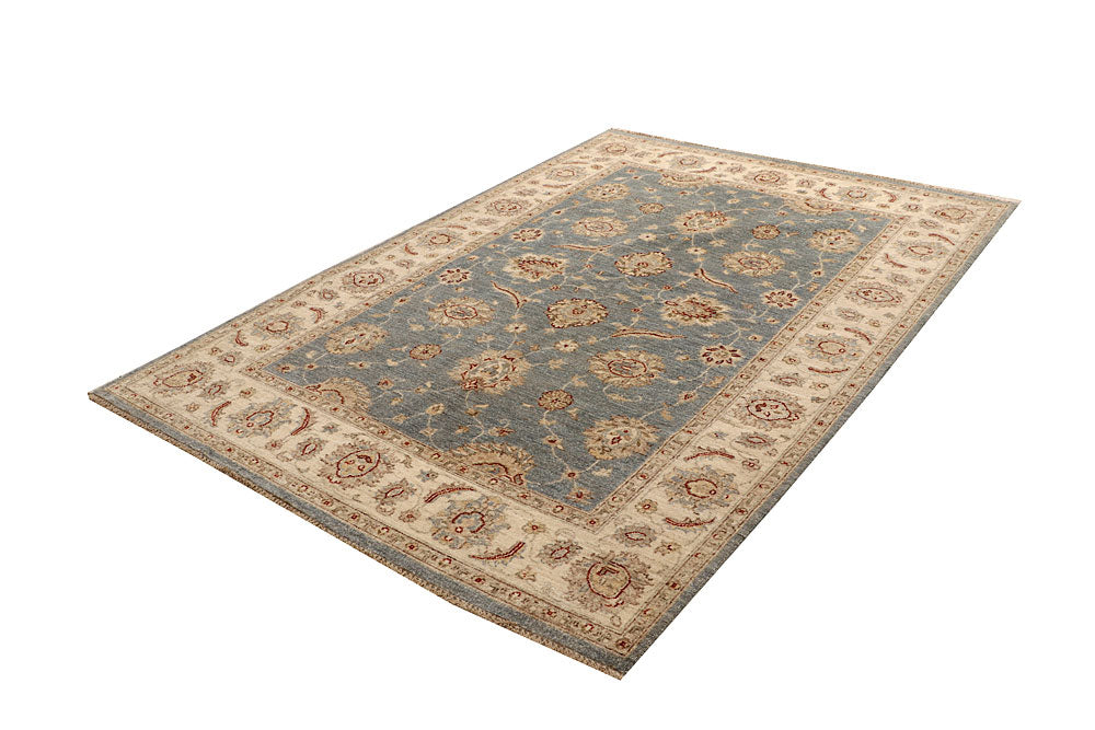 Dark Grey Ziegler 5' 6 x 7' 11 - No. 67704 - ALRUG Rug Store