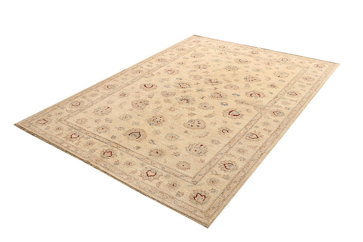 Bisque Ziegler 5' 7 x 7' 5 - No. 67705 - ALRUG Rug Store