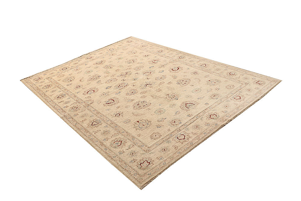 Bisque Ziegler 5' 7 x 7' 5 - No. 67705 - ALRUG Rug Store