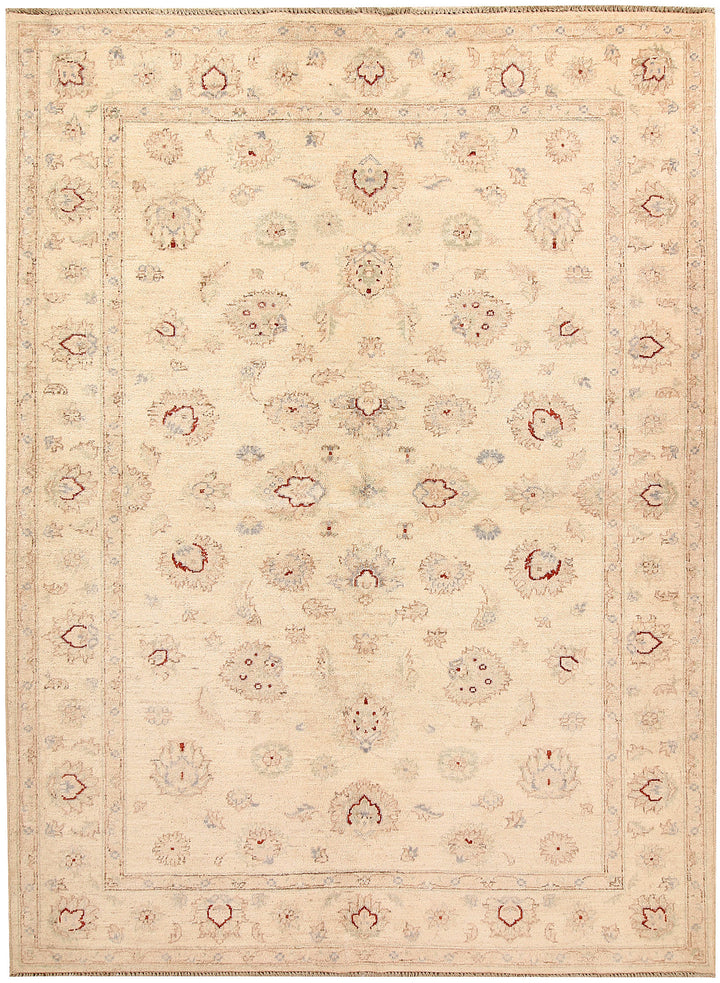 Bisque Ziegler 5' 7 x 7' 5 - No. 67705 - ALRUG Rug Store