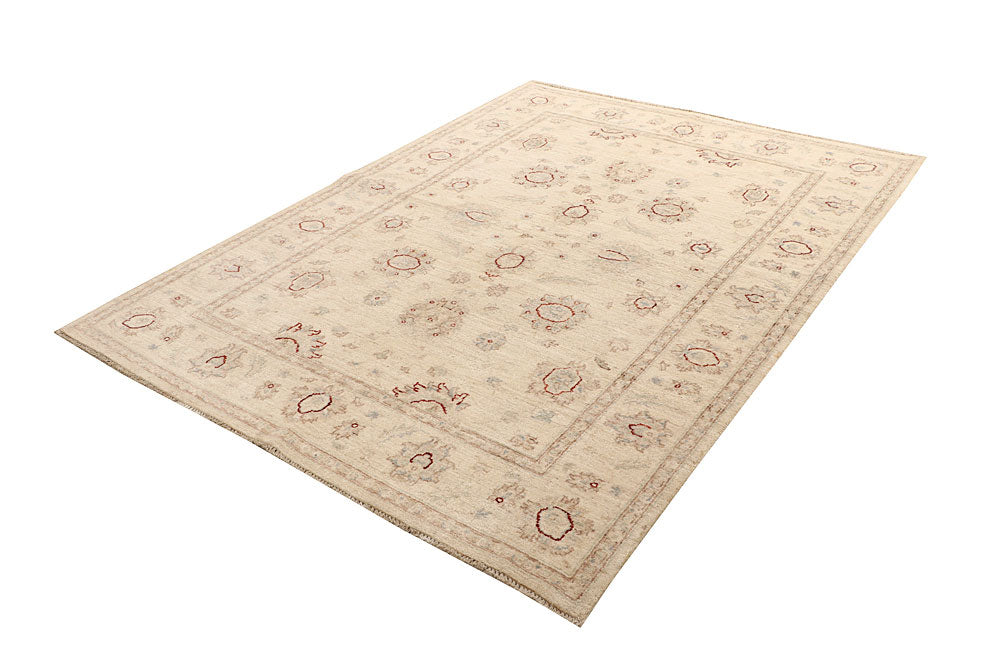 Bisque Ziegler 5' 9 x 7' 8 - No. 67707 - ALRUG Rug Store