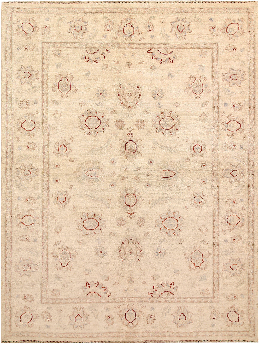 Bisque Ziegler 5' 9 x 7' 8 - No. 67707 - ALRUG Rug Store