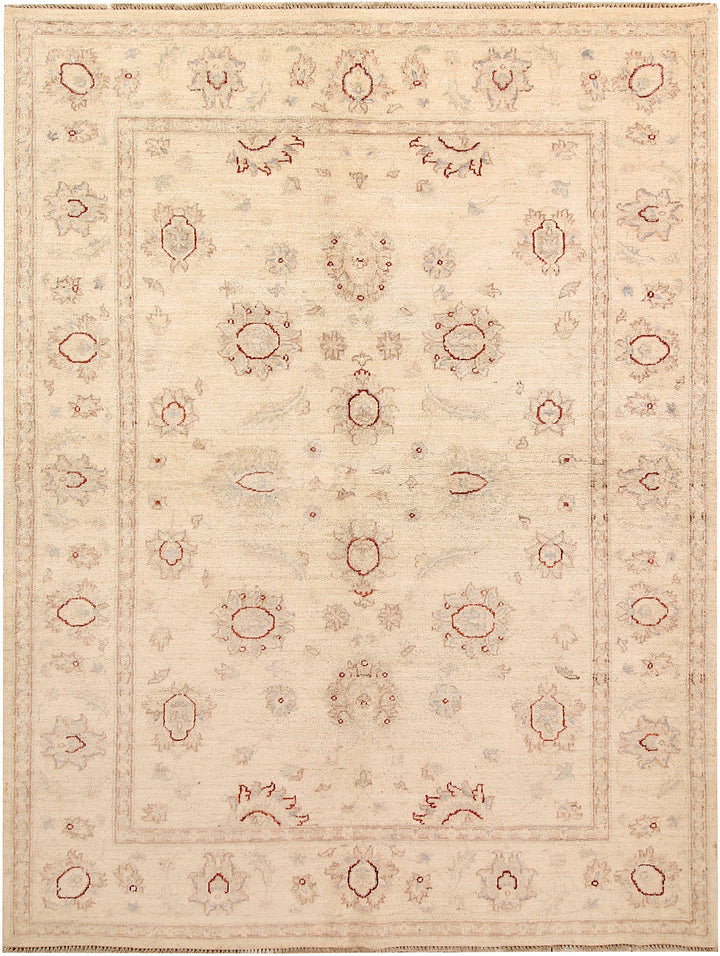Bisque Ziegler 5' 9 x 7' 8 - No. 67707 - ALRUG Rug Store