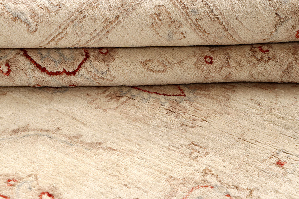 Bisque Ziegler 5' 6 x 7' 8 - No. 67708 - ALRUG Rug Store