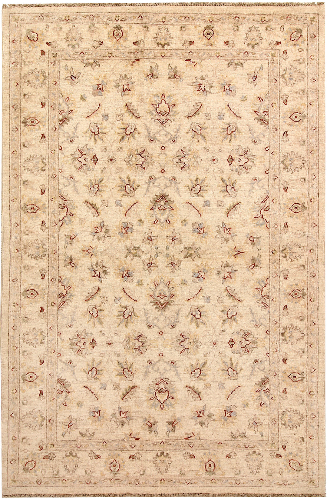 Bisque Ziegler 4' 7 x 6' 11 - No. 67710 - ALRUG Rug Store