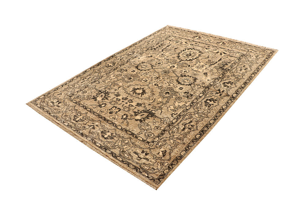 Tan Ziegler 5' x 6' 10 - No. 67711 - ALRUG Rug Store