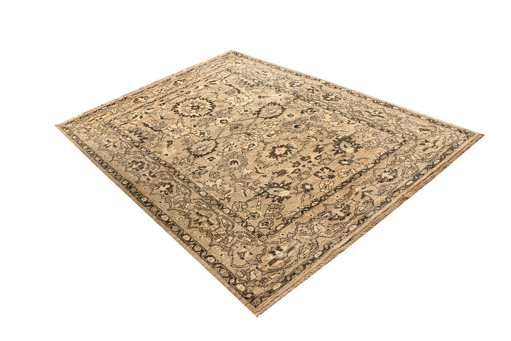 Tan Ziegler 5' x 6' 10 - No. 67711 - ALRUG Rug Store