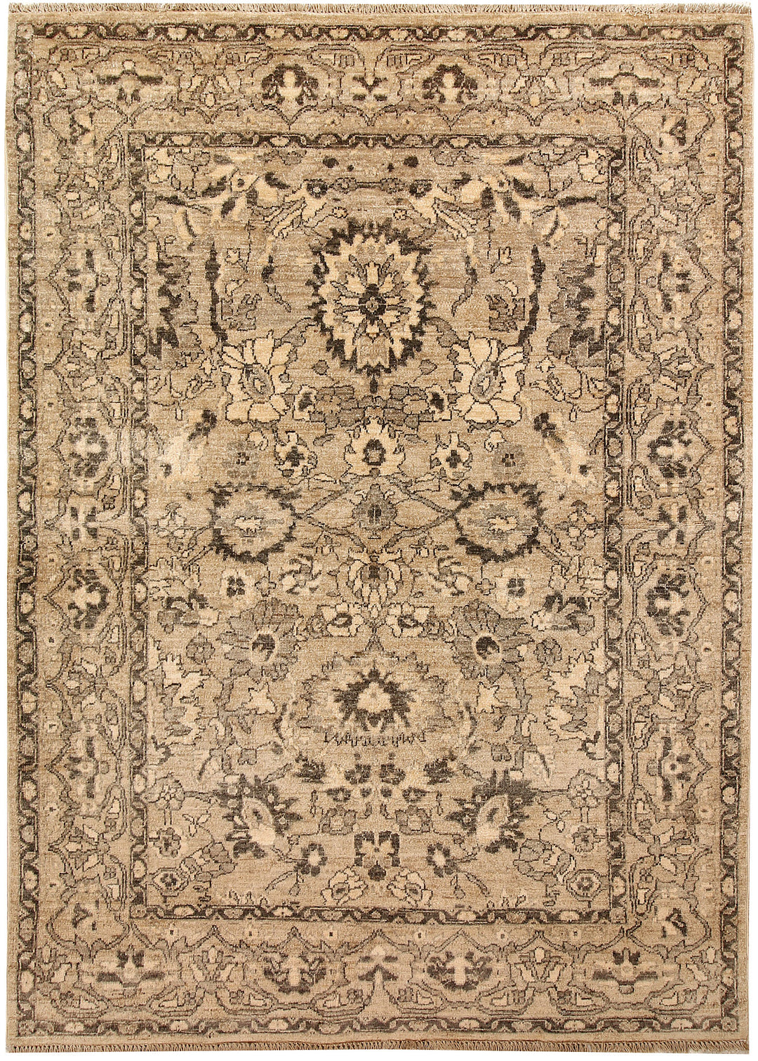 Tan Ziegler 5' x 6' 10 - No. 67711 - ALRUG Rug Store