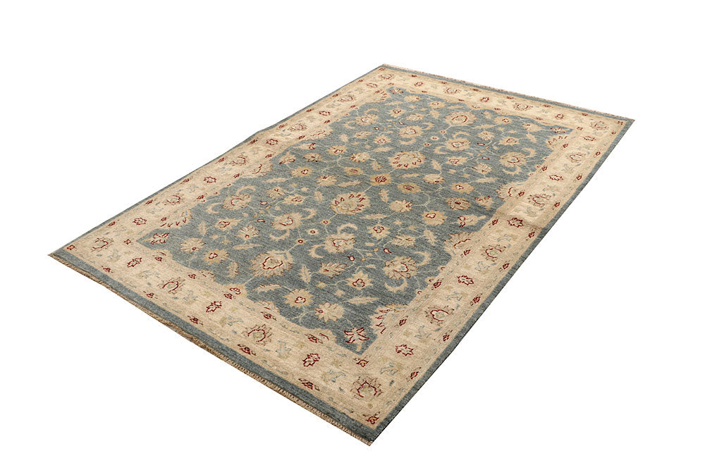 Dark Grey Ziegler 4' 7 x 6' 9 - No. 67712 - ALRUG Rug Store