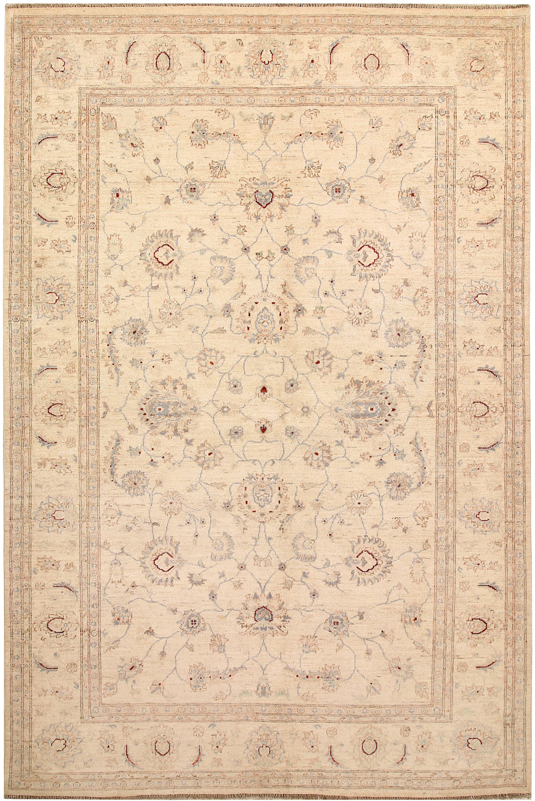 Blanched Almond Ziegler 6' 4 x 9' 7 - No. 67713 - ALRUG Rug Store