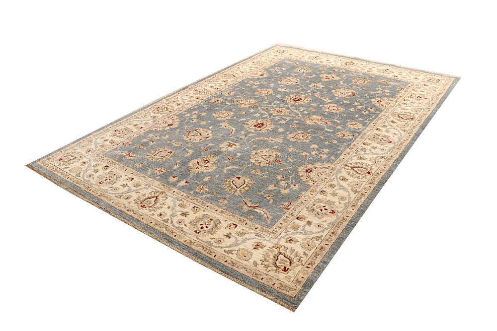 Dark Grey Ziegler 6' 6 x 9' 8 - No. 67720 - ALRUG Rug Store
