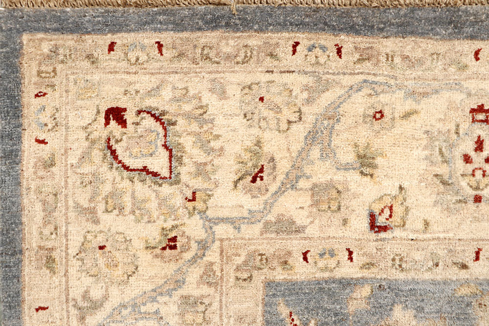 Dark Grey Ziegler 6' 6 x 9' 9 - No. 67723 - ALRUG Rug Store