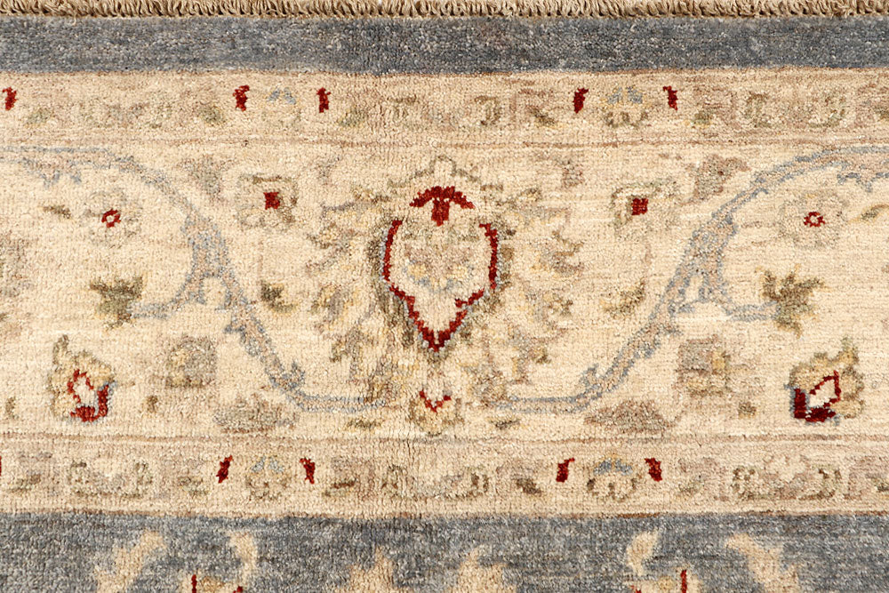 Dark Grey Ziegler 6' 6 x 9' 9 - No. 67723 - ALRUG Rug Store