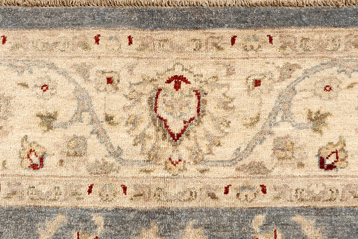 Dark Grey Ziegler 6' 6 x 9' 9 - No. 67723 - ALRUG Rug Store