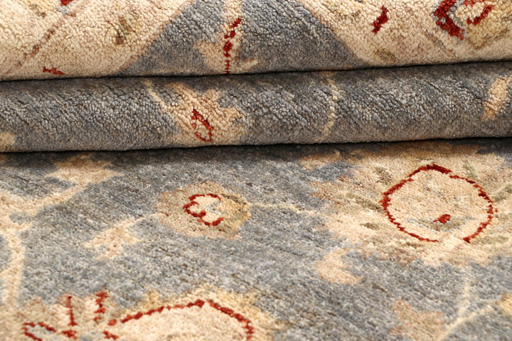 Dark Grey Ziegler 6' 6 x 9' 9 - No. 67723 - ALRUG Rug Store